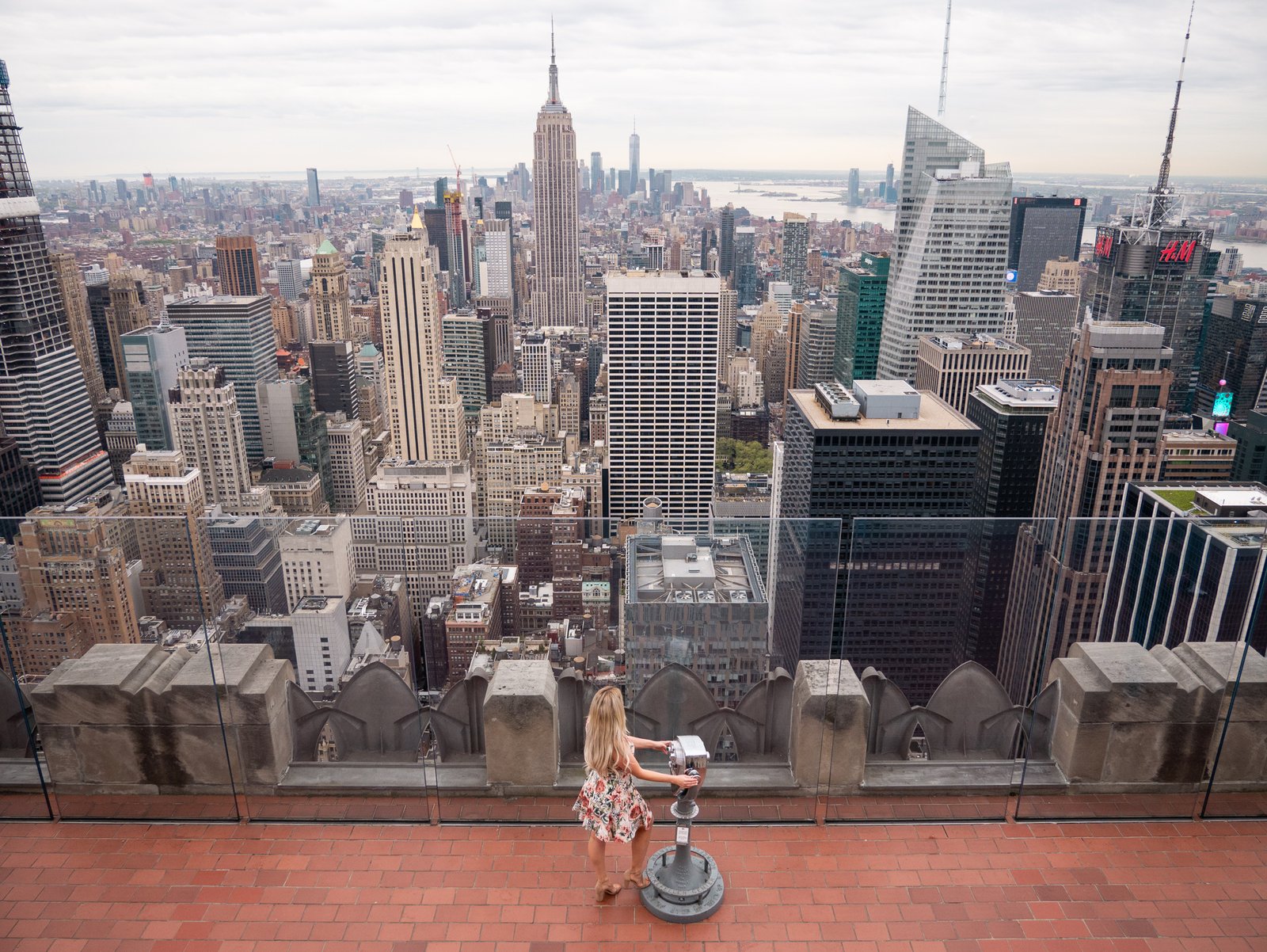 View of New York from Top of The Rock